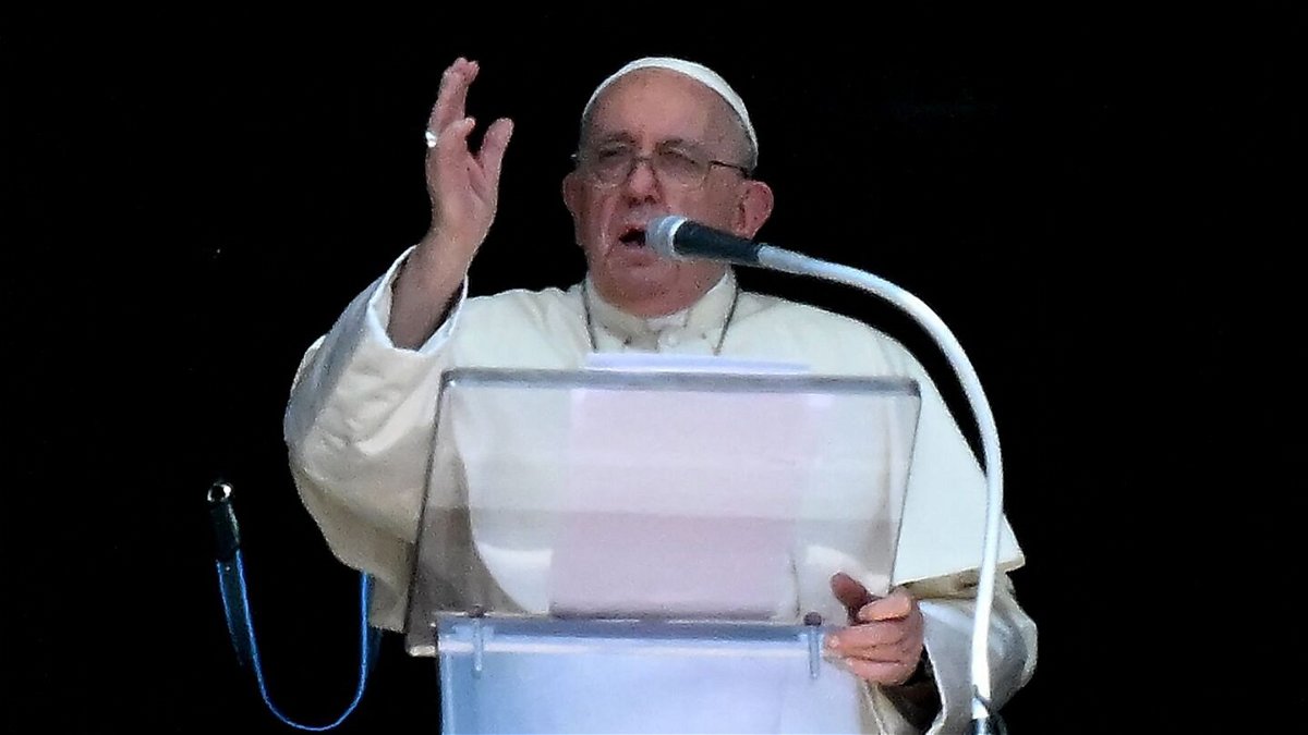 <i>Filippo Monteforte/AFP/Getty Images/FILE</i><br/>Pope Francis