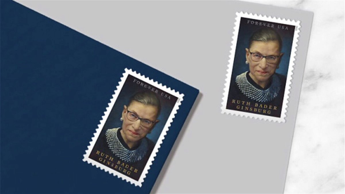 <i>From USPS</i><br/>Ruth Bader Ginsburg served as the 107th Supreme Court justice of the United States.
