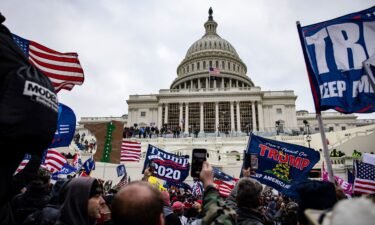 Supporters of Donald Trump storm the US Capitol on January 6