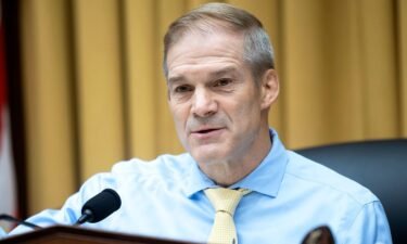 Rep. Jim Jordan presides over a hearing on Capitol Hill July 20. Jordan met with the business-minded Main Street Caucus as the House Judiciary chairman works to win over the more centrist-leaning members in his party as part of his campaign to be the next House speaker.