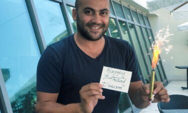 Reuters' journalist Issam Abdallah poses for a picture in Beirut