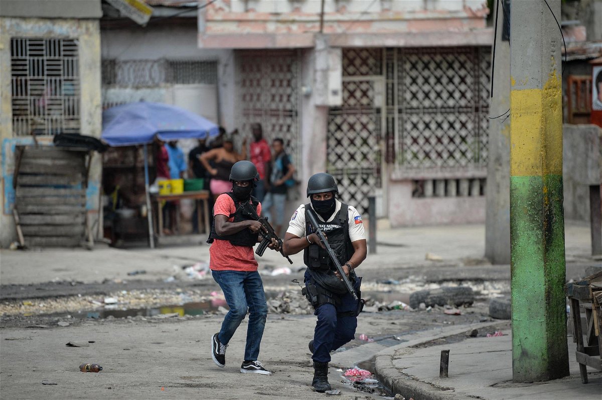 <i>Richard Pierrin/AFP/Getty Images/FILE</i><br/>Warring gangs control much of Haiti's capital city and main port.