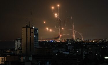 Israel’s military says Monday it has retaken control of all communities around Gaza after Hamas fired a deadly barrage of rockets and sent gunmen into southern Israeli territory on Saturday.