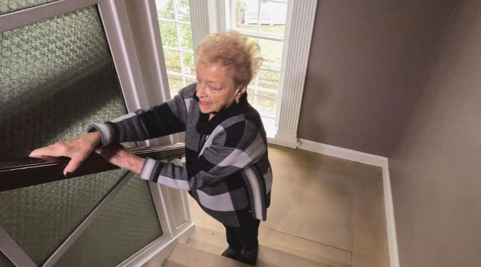 <i></i><br/>An 88-year-old Andover woman has been climbing several flights of stairs to bring her daughter to cancer treatment. This is happening because the elevator inside her Main Street apartment complex has been broken for two months.