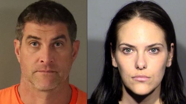 <i>Placer County Sheriff's Office/KCRA</i><br/>Court documents allege former MLB player Dan Serafini along with accomplice Samantha Scott shot his father-in-law and mother-in-law during a home burglary in 2021.
