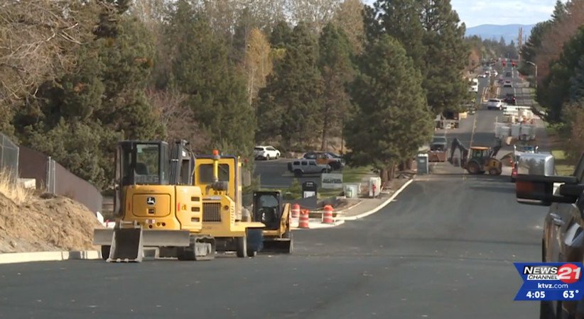 Longer-than-planned improvements project at NE Bend's Neff-Purcell intersection were in the home stretch this fall
