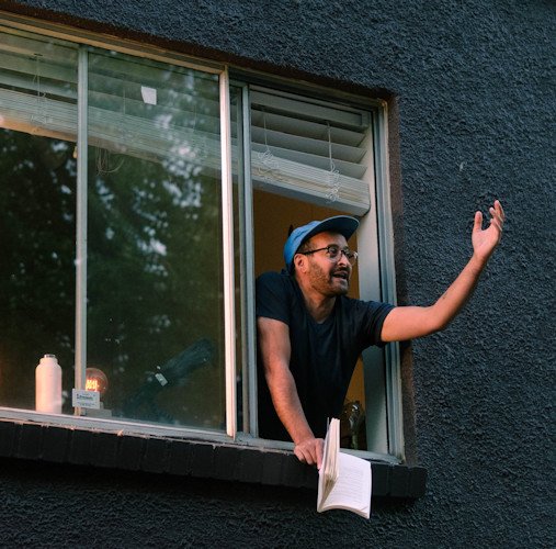 Oregon Poet Laureate Anis Mojgani presents Poetry Out a Window