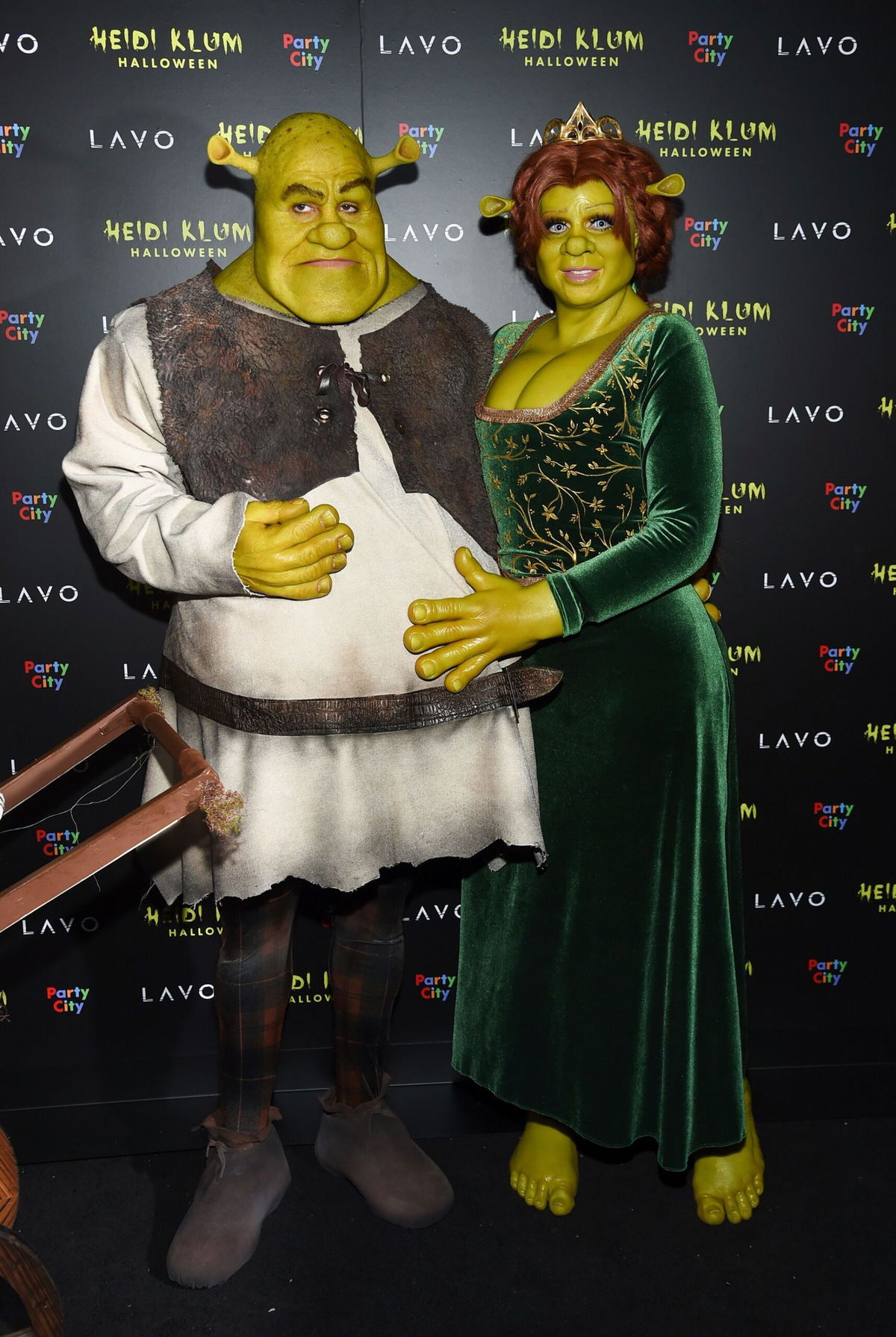 Heidi Klum Shrek Halloween Costume 2018