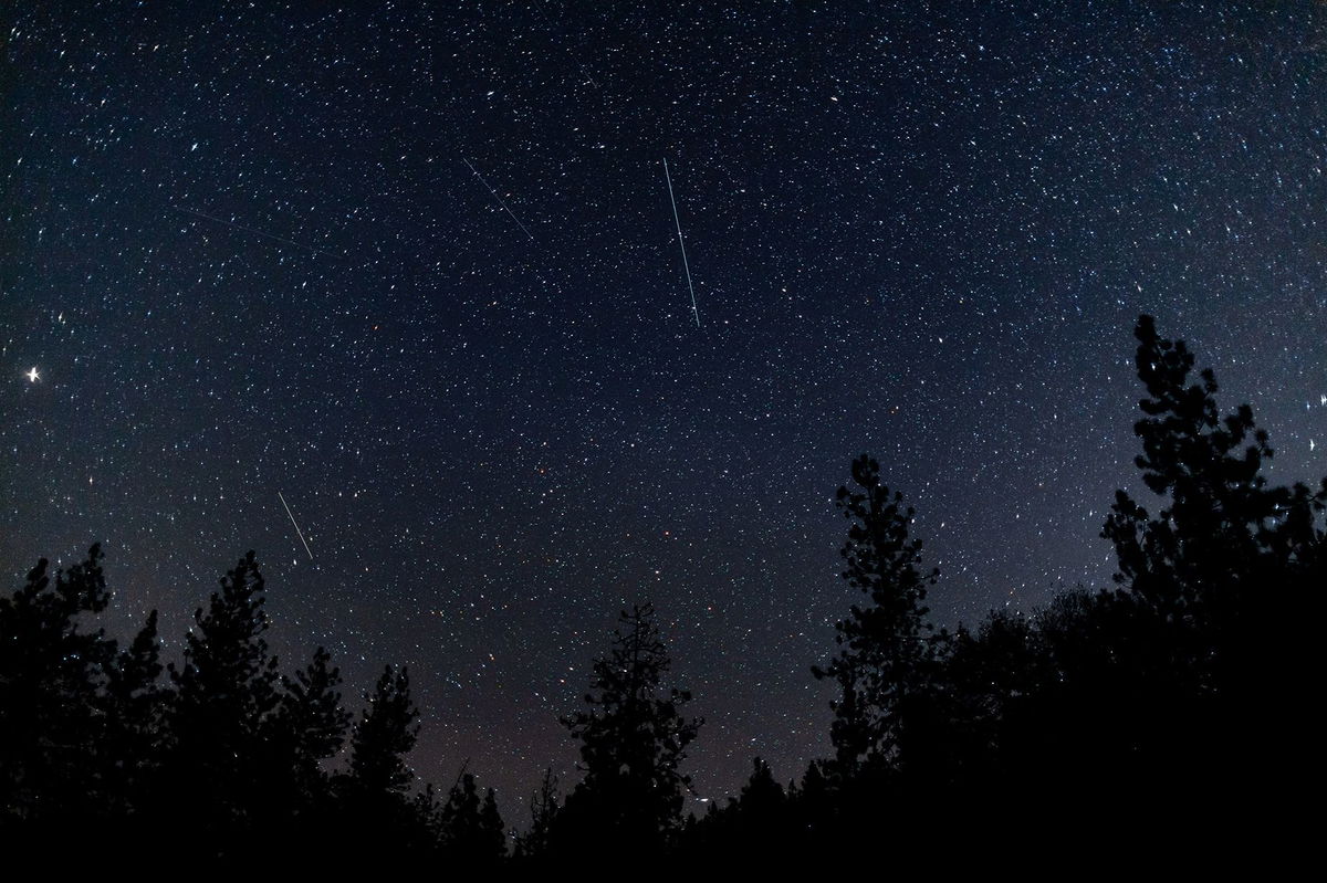 <i>davidhoffmannphotography/iStockphoto/Getty Images</i><br/>The 2020 Northern Taurid meteor shower produces bright streaks over Ashland