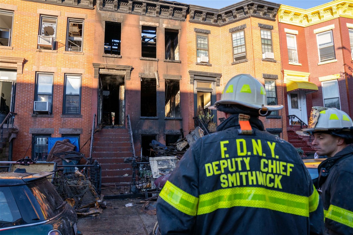 <i>FDNY</i><br/>New York City fire officials say the cause of the fire that killed three people in Brooklyn was a lithium-ion battery in an e-scooter.