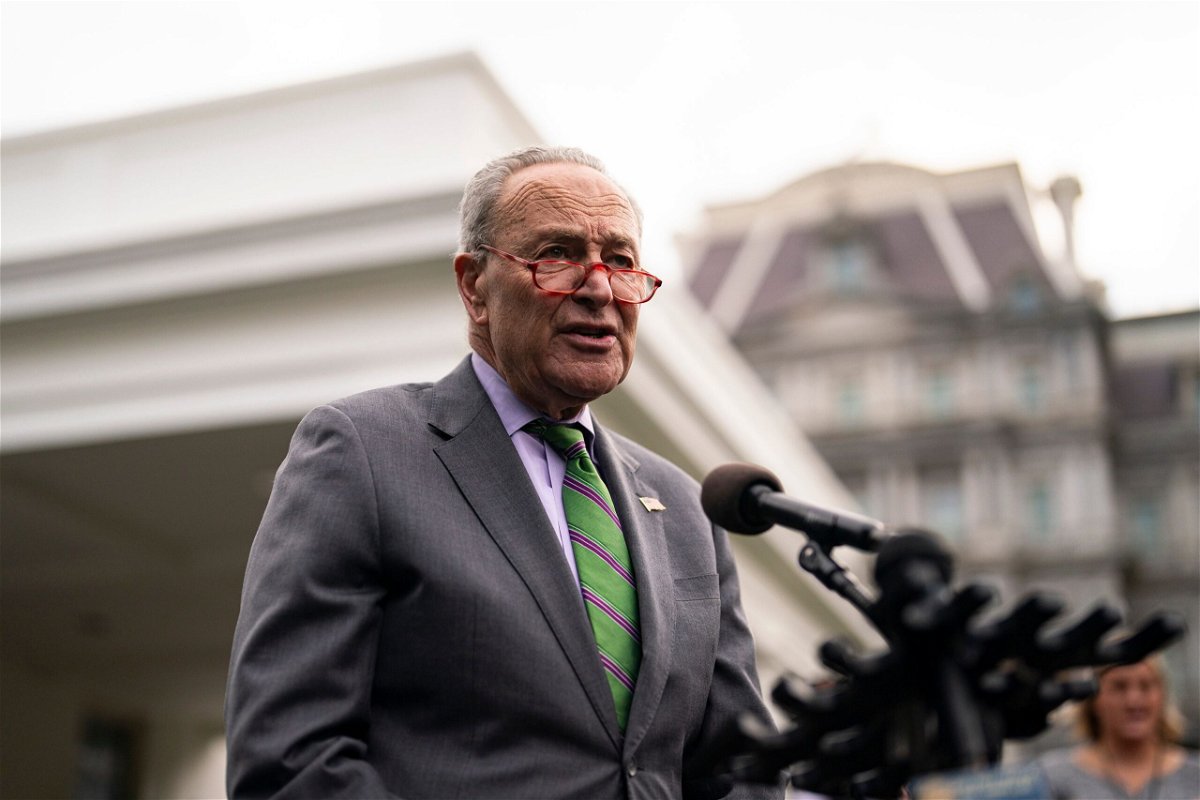 <i>Al Drago/Bloomberg/Getty Images</i><br/>Senate Majority Leader Chuck Schumer said on Tuesday that he will bring a resolution to the Senate floor that