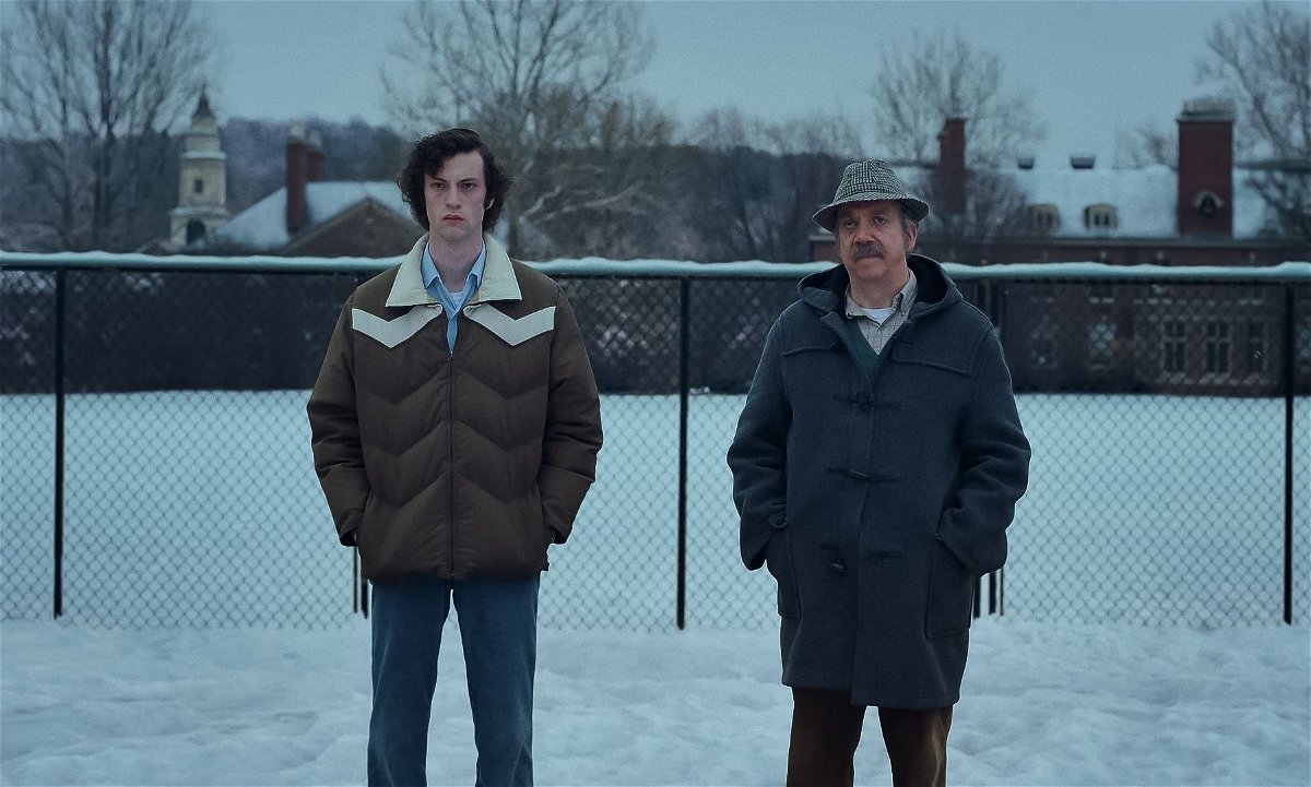 <i>Courtesy of Focus Features</i><br/>Dominic Sessa stars and Paul Giamatti in director Alexander Payne's 