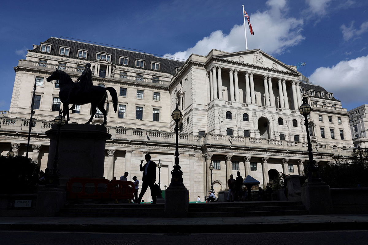 <i>Hollie Adams/Reuters</i><br/>The Bank of England kept interest rates unchanged for the second time in a row as data shows the economy is weakening and inflation easing.