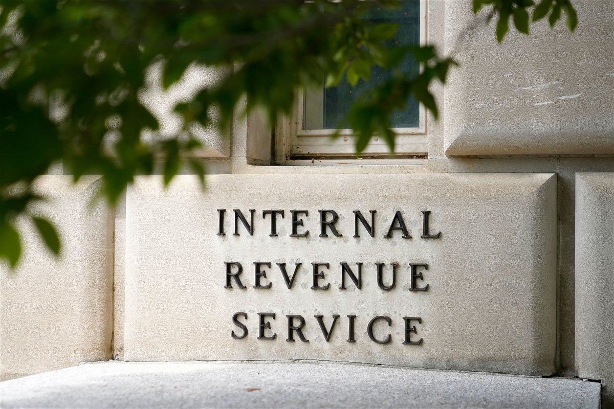 <i>Patrick Semansky/AP/File</i><br/>A sign outside the Internal Revenue Service building in Washington