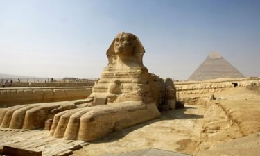 The Great Sphinx of Giza is considered one of the largest single-stone statues on Earth. The sculpture