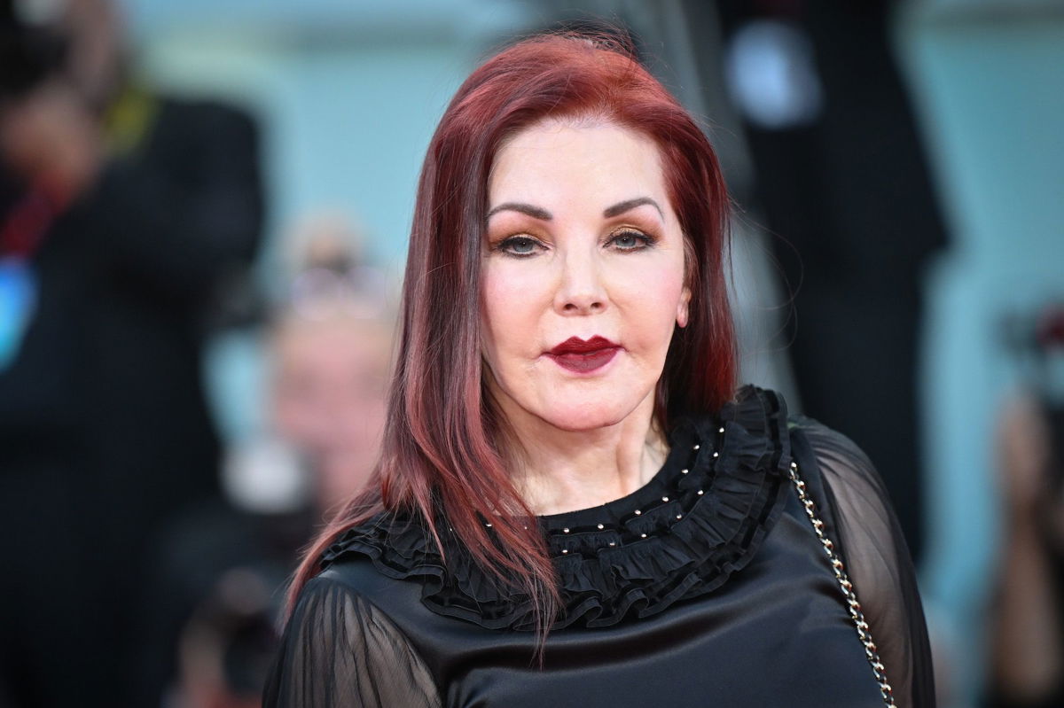 <i>Stephane Cardinale/Corbis/Getty Images</i><br/>Priscilla Presley attends a red carpet for the movie 