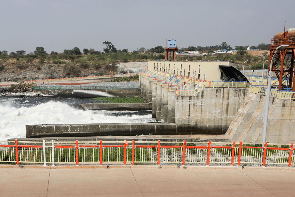 <i>Hajarah Nalwadda/Xinhua/Getty Images</i><br/>The China-backed Karuma dam at the Karuma Hydropower Plant in Kiryandongo