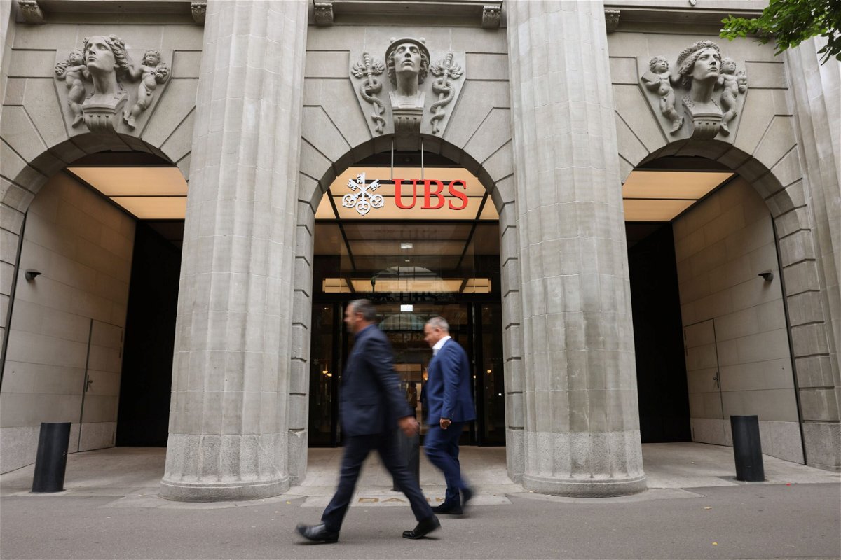 <i>Arnd Wiegmann/Bloomberg/Getty Images</i><br/>UBS headquarters in Zurich