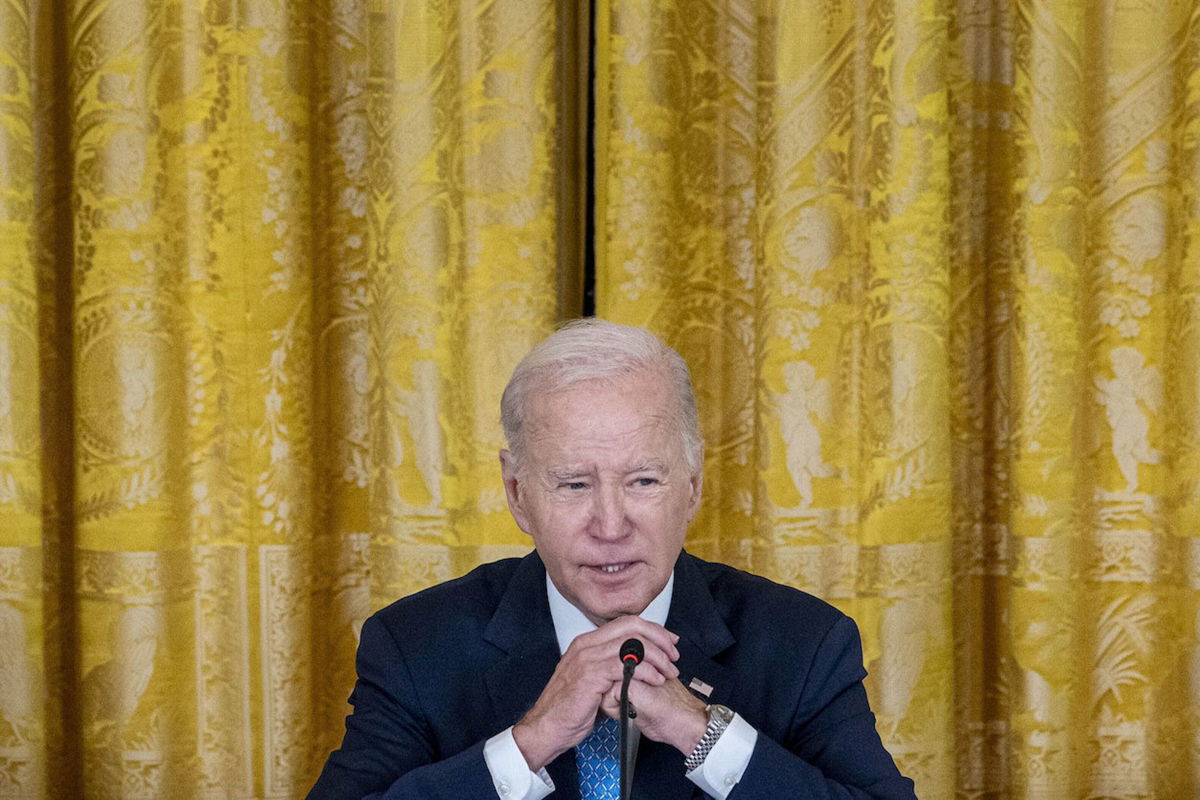 <i>Andrew Harnik/AP</i><br/>President Joe Biden speaks at the inaugural Americas Partnership for Economic Prosperity Leaders' Summit with leaders from the Western Hemisphere at the White House on Nov. 3