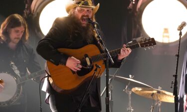 Chris Stapleton performs at the CMA Awards in 2022.