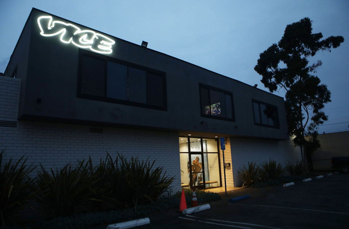 <i>Mario Tama/Getty Images/FILE</i><br/>Vice Media shut down several shows and laid off dozens of staffers. In the image