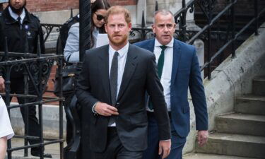 The Duke of Sussex leaves the UK High Court on March 30 after attending the fourth day of the preliminary hearing in a case against Associated Newspapers Limited