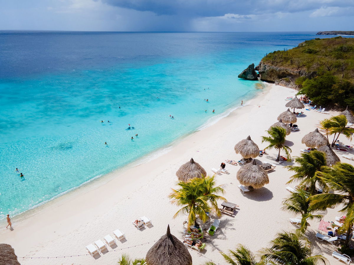 <i>fokkebok/iStockphoto/Getty Images</i><br/>Cas Abou Beach on the caribbean island of Curacao