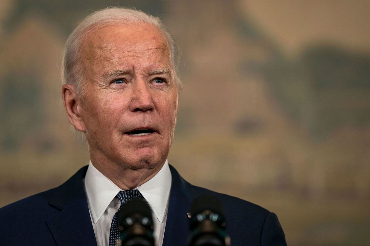 <i>Kent Nishimura/Getty Images</i><br/>President Joe Biden took aim at violence against Palestinians in the West Bank in an op-ed published Saturday.