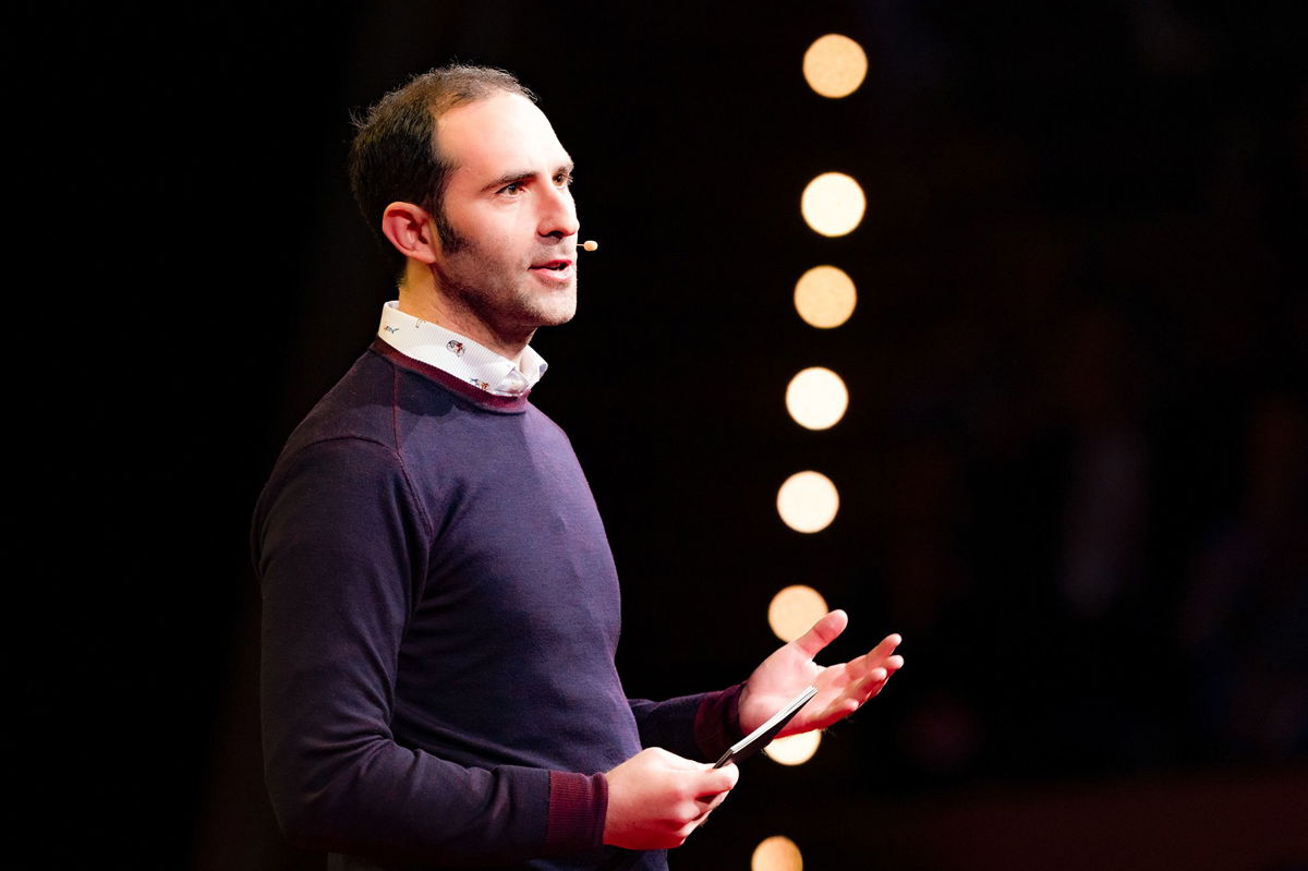 <i>Lawrence Sumulong/Getty Images</i><br/>Cofounder of Twitch Emmett Shear is seen here in April 2019 in Vancouver