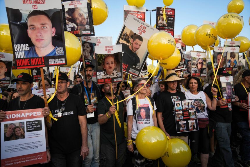 Frustrations Spill Over In Israel As Hostage Families Demand Answers ...