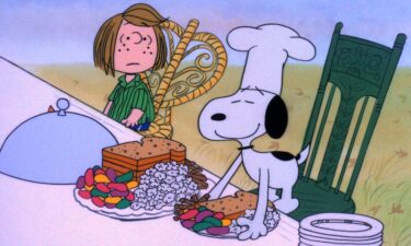 A scene from the 1973 special "A Charlie Brown Thanksgiving."