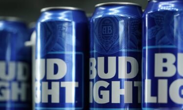 Bud Light beer cans are pictured. Anheuser-Busch InBev’s US chief marketing officer is stepping down after the company reported a slump in Bud Light sales