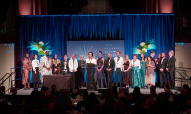 A group of National Book Award finalists took the stage at the November 16 ceremony to call for a ceasefire in Gaza.