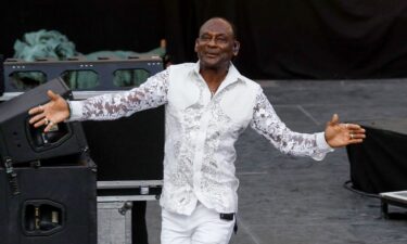 George Brown of the band Kool & the Gang performs on stage in 2019. Brown