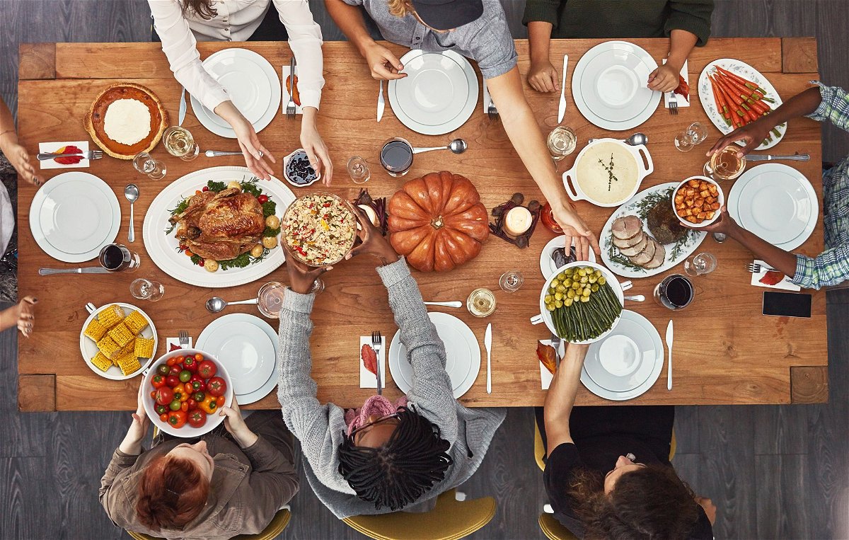 <i>PeopleImages/iStockphoto/Getty Images</i><br/>Some people might want to take extra precautions with get-togethers for a holiday meal such as Thanksgiving