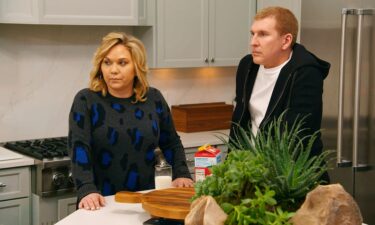 Julie Chrisley and Todd Chrisley in an episode of "Chrisley Knows Best."