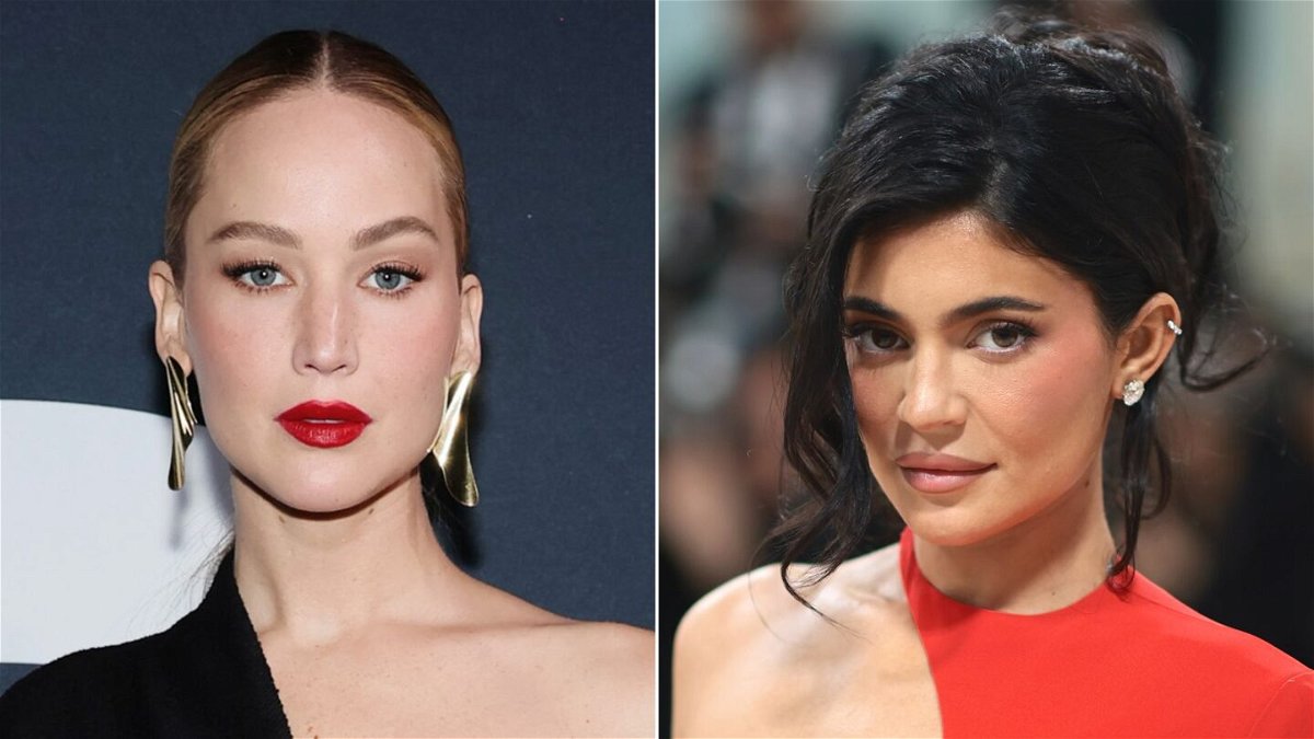 <i>Getty Images</i><br/>Jennifer Lawrence denies getting cosmetic surgery to Kylie Jenner.