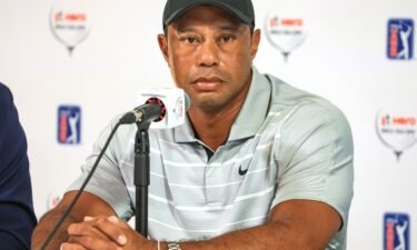 Woods has not played competitive golf since April.