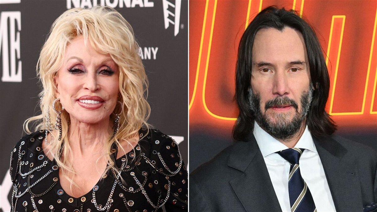 <i>Getty Images</i><br/>Dolly Parton has shared the story of how she first met Keanu Reeves when he was a young boy.