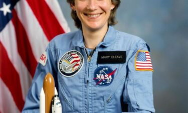 NASA astronaut Mary Cleave as pictured on April 8