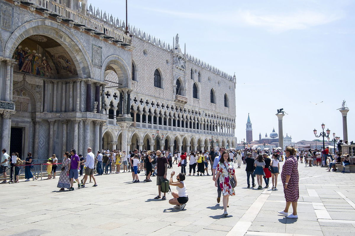 <i>Andrea Merola/Bloomberg/Getty Images</i><br/>Anyone visiting Venice on peak days in 2024 will have to register.