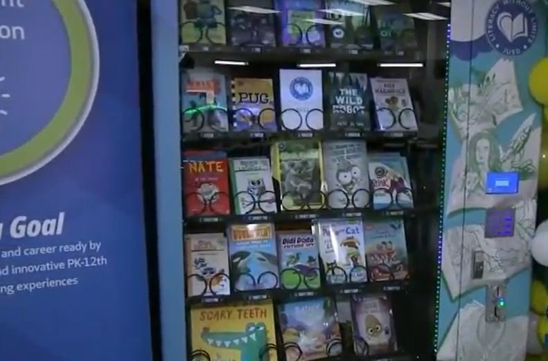 Jurupa Unified brings book vending machines to schools KTVZ