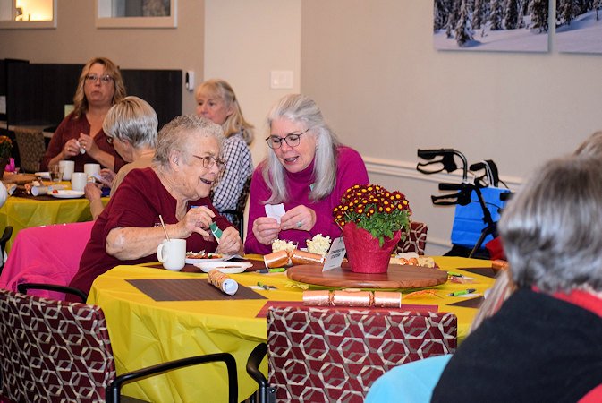  Council on Aging of Central Oregon was able to host its first in-person Caring Connections meeting thanks to a grant from St. Charles