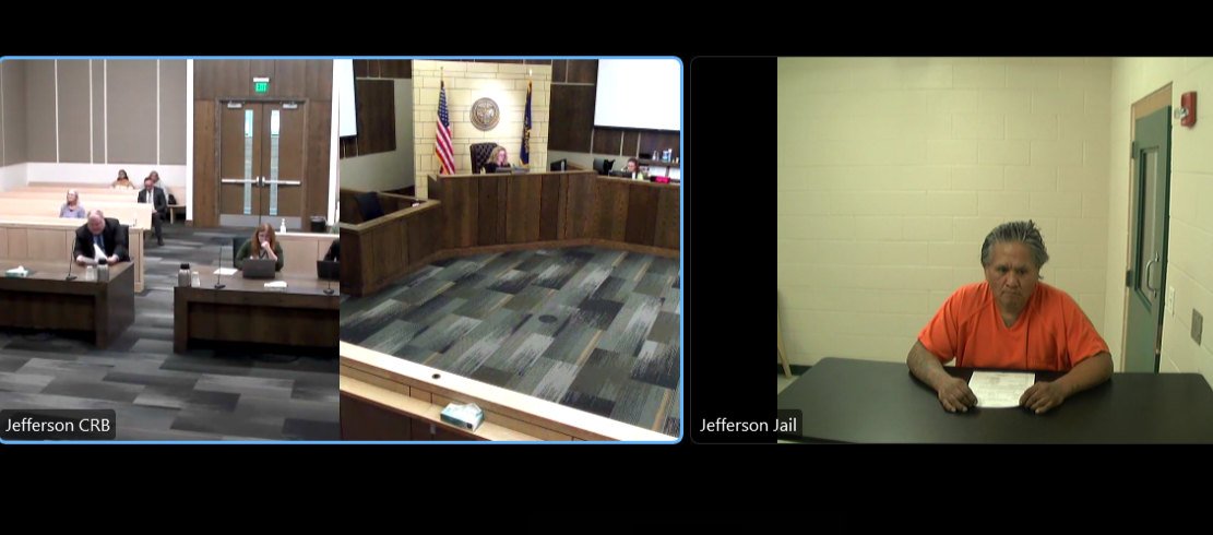 Johnson Nixon Heath appeared Thursday in Jefferson County Circuit court by video from jail for arraignment on assault charge