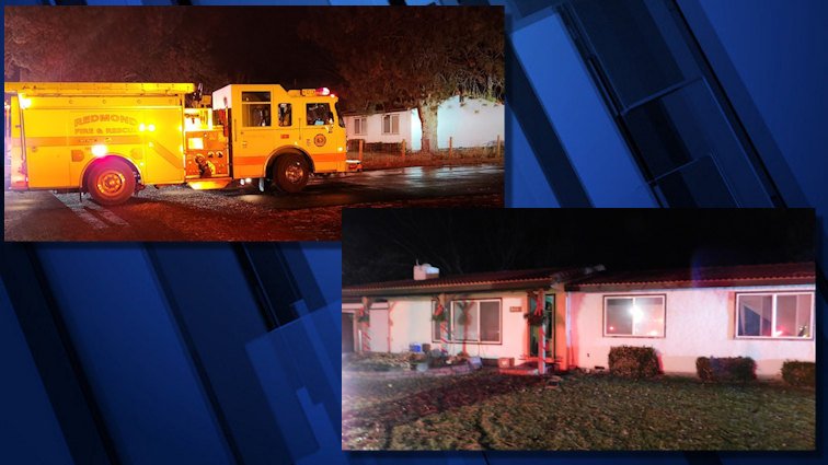 Redmond Fire & Rescue responded to fire at home's crawlspace early Tuesday morning