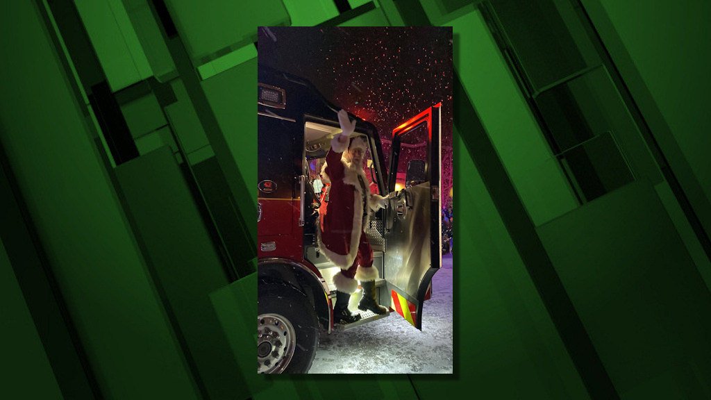 Santa will be riding a Bend Fire truck through several neighborhoods again this year, as the Santa Express collects donations for those in need.