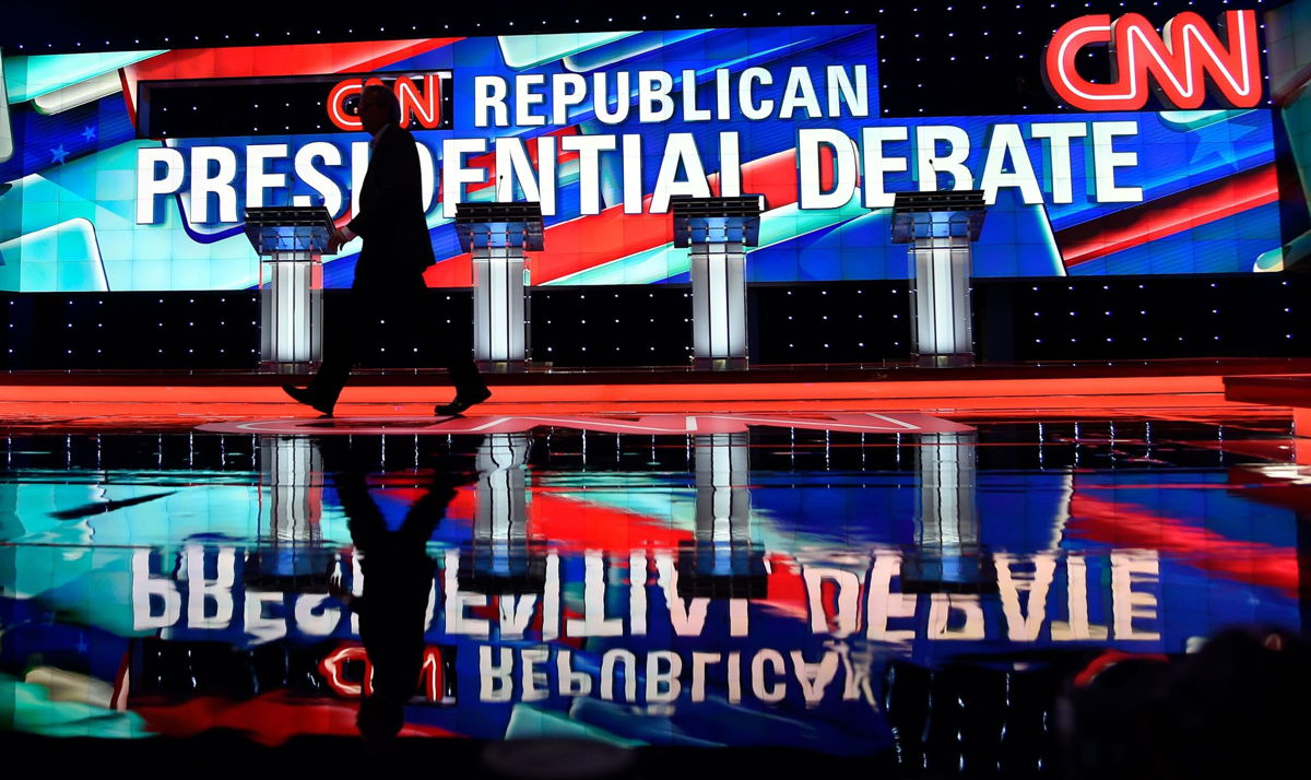 <i>Rhona Wise/AFP/Getty Images</i><br/>CNN will host two Republican presidential primary debates next month in Iowa and New Hampshire. In this March 2016 photo