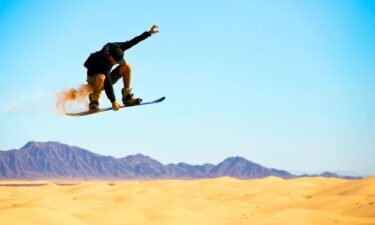 The Cuervitos Dunes offer sandboarding adventures just east of Mexicali.