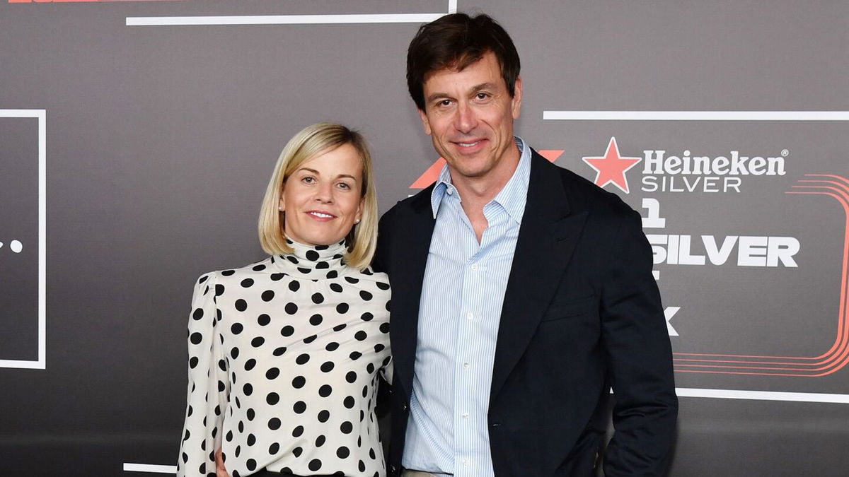 <i>Denise Truscello/Formula 1/Getty Images</i><br/>F1 power couple Susie and Toto Wolff have been at the center of an FIA investigation