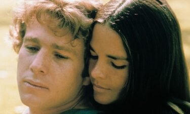 Ryan O'Neal and Ali MacGraw star in "Love Story" (1970).